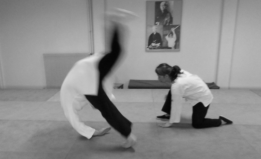 picture of 2 people doing a technique effortlessly